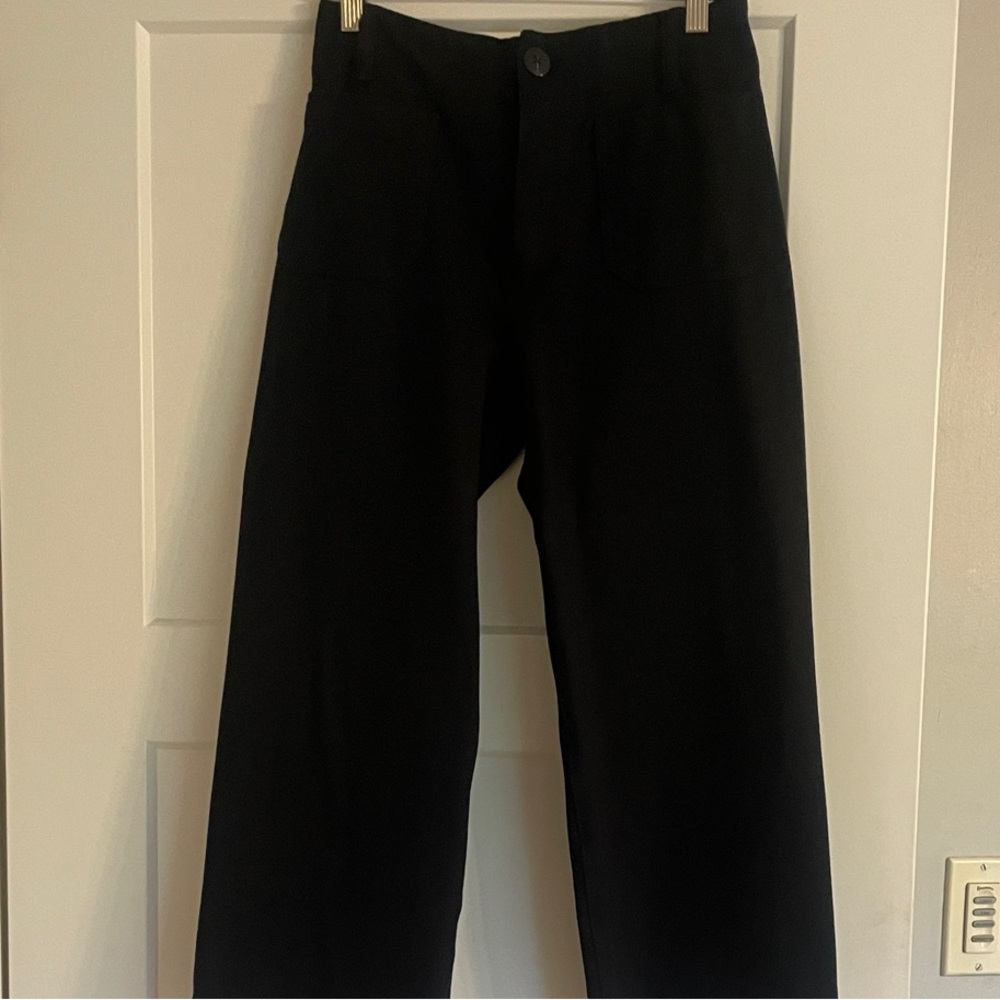 Maeve The Collette Black Women's Cropped Pants